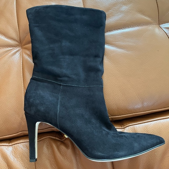 Suede Calvin Klein Boots size 7.5 - Picture 1 of 11